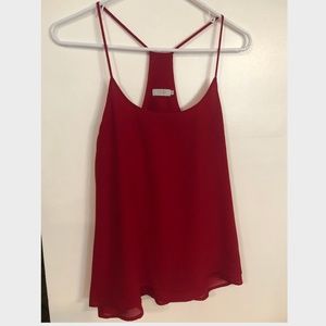 Tobi Racerback Red Tank Top